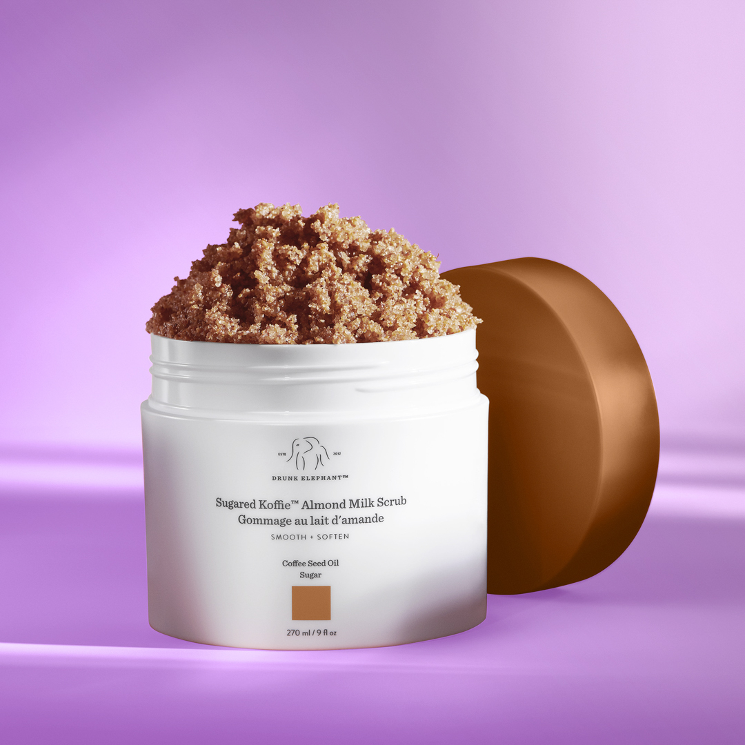 SUGARED KOFFIE™ ALMOND MILK BODY SCRUB (EXFOLIANTE CORPORAL)